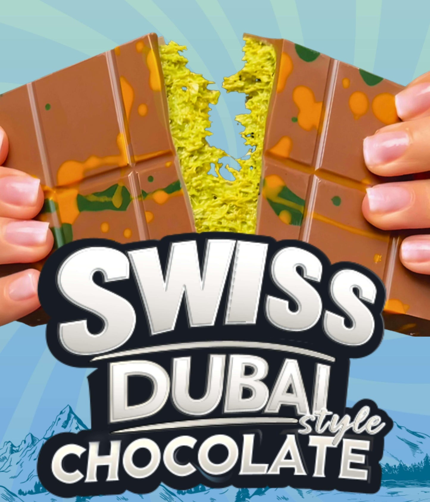 BUNDLE | Swiss Dubai Chocolate White & Brown - Sweet Day